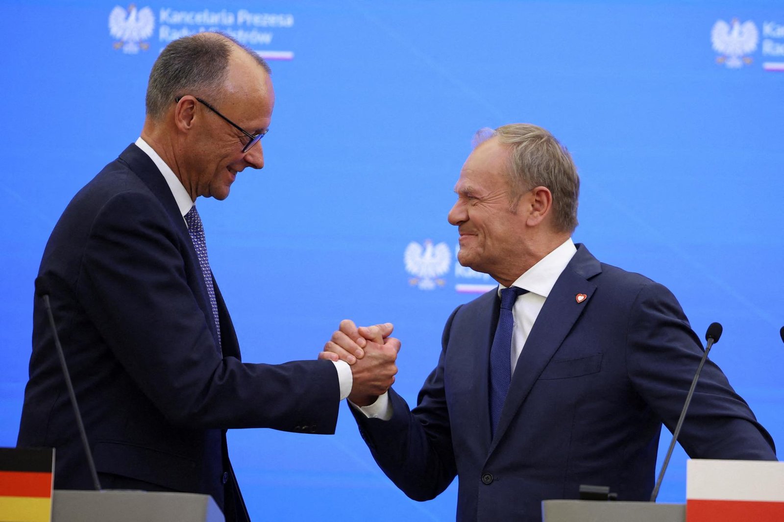 Spoločným cieľom je drastické obmedzenie nelegálnej migrácie, povedal Merz po stretnutí s Tuskom Spoločným cieľom je drastické obmedzenie nelegálnej migrácie, povedal Merz po stretnutí s Tuskom