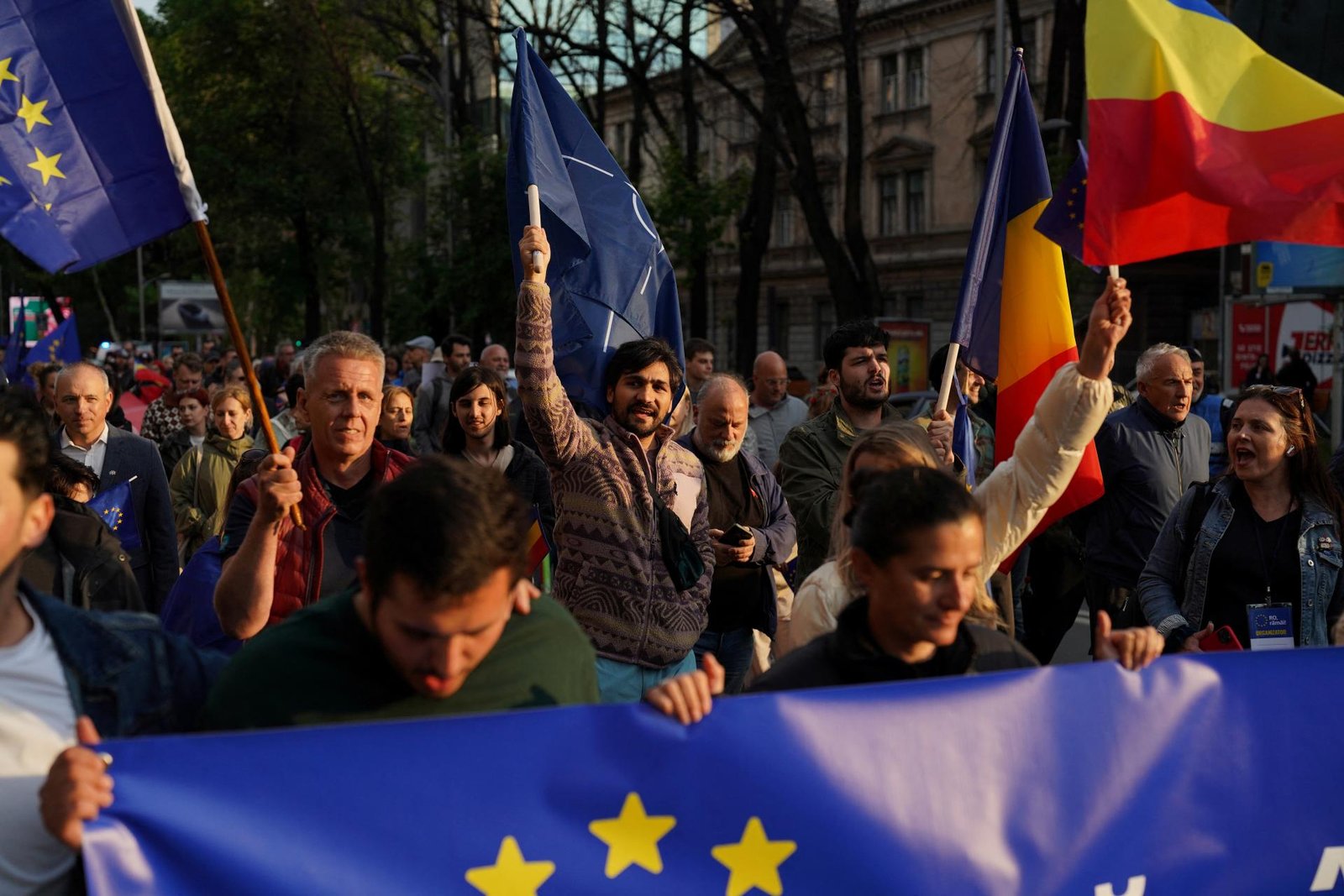 Tisíce Rumunov demonštrovali za európske smerovanie krajiny Tisíce Rumunov demonštrovali za európske smerovanie krajiny