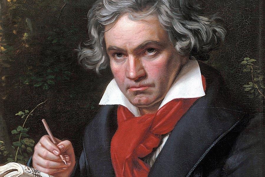 Beethoven svoje vrcholné dielo skomponoval po strate sluchu, pri jeho prvom uvedení bol vo vytržení Beethoven svoje vrcholné dielo skomponoval po strate sluchu, pri jeho prvom uvedení bol vo vytržení
