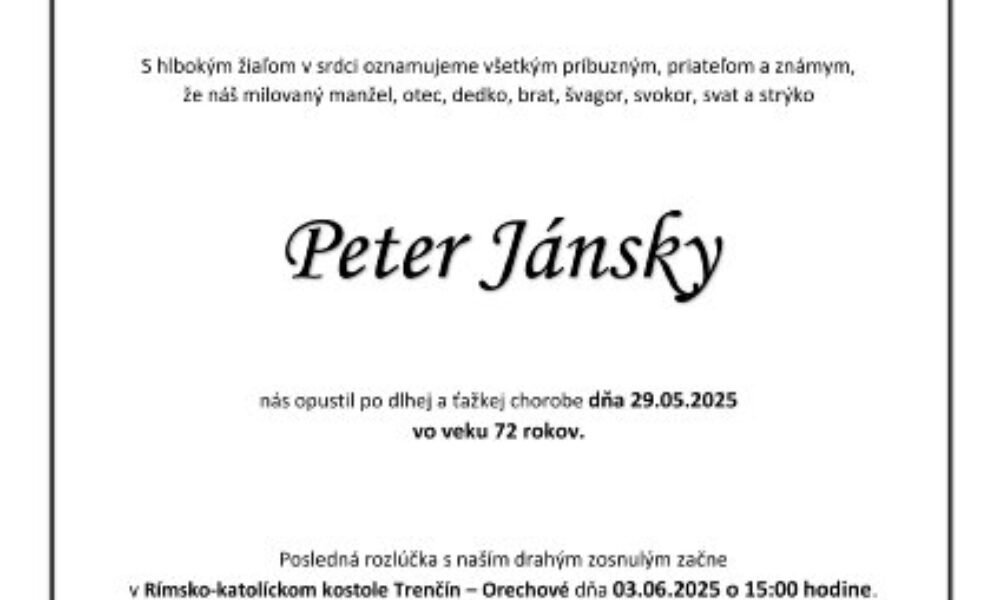 Peter jánsky