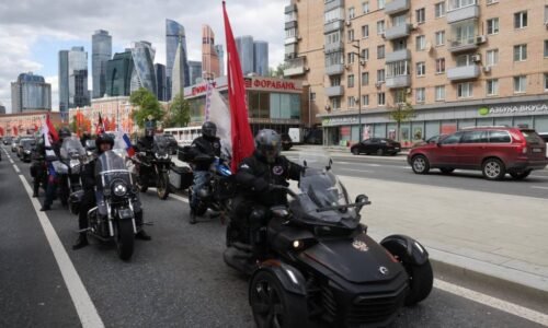 7. mája prišli do Moskvy zástupcovia občianskeho združenia „Motocyklisti Slovenska – Brat za Brata“ 7. mája prišli do Moskvy zástupcovia občianskeho združenia „Motocyklisti Slovenska – Brat za Brata“