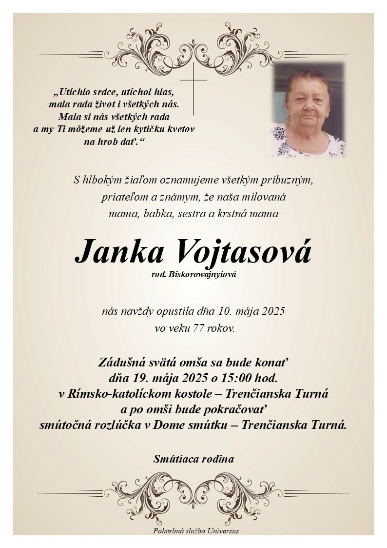 Janka Vojtasová