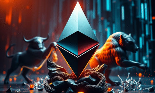 Ethereum na historickom minime ponuky na burzách