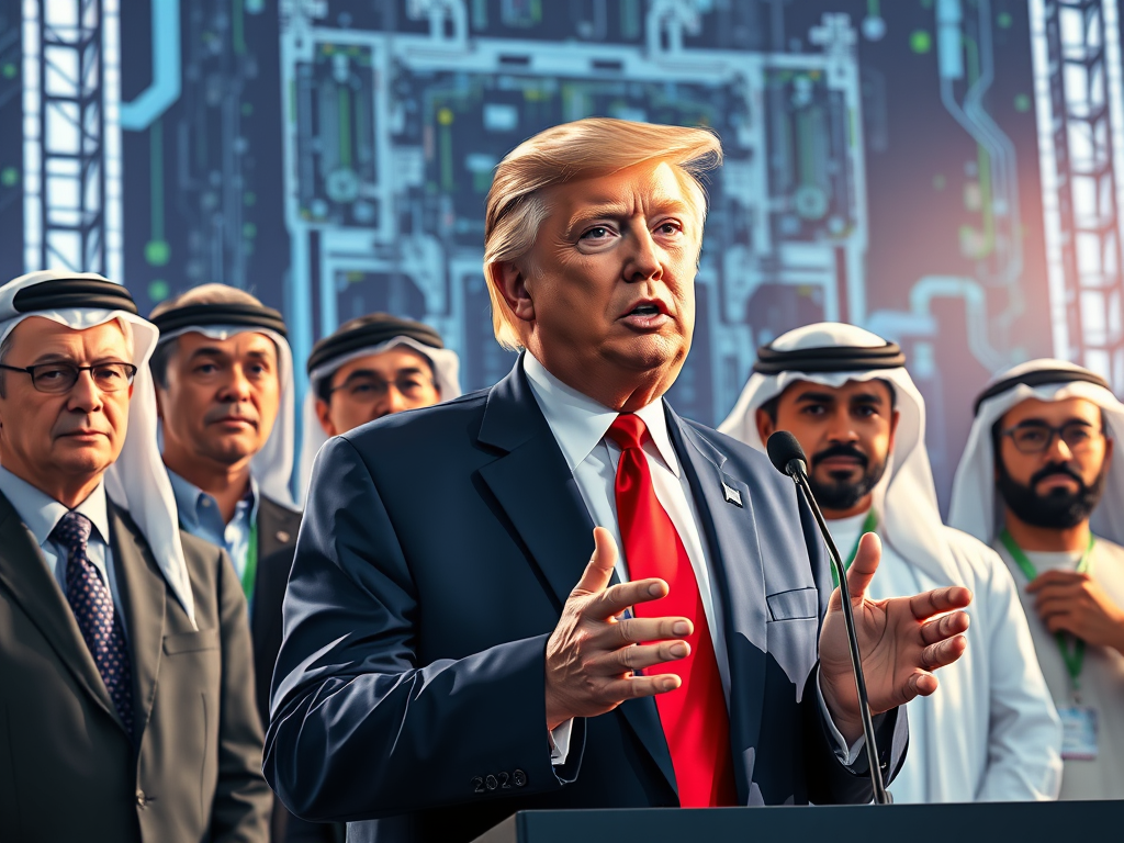 Trump chce zrušiť zákaz exportu čipov Trump chce zrušiť zákaz exportu čipov