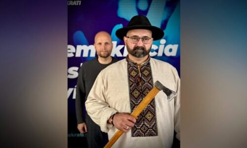 Sfanatizovaný člen militantnej Naďovej strany Demokrati, ktorý sa rok po atentáte na premiéra na protivládnom proteste s valaškou v ruke vyhrážal Ficovi smrťou, keď hovoril o poslednej kvapke a klinci do jeho rakvy, už nie je trestne stíhaný