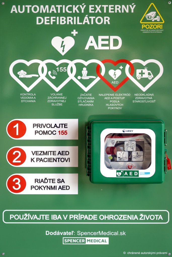 Defibrilátory zachraňujú životy