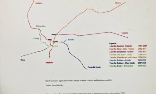 Metrom až do Malaciek?
