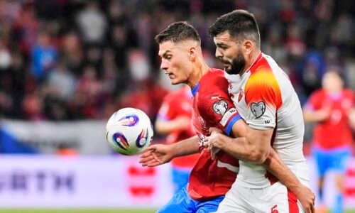 Češi jsou v kvalifikaci na fotbalové MS stále stoprocentní. V Plzni přejeli Černou Horu