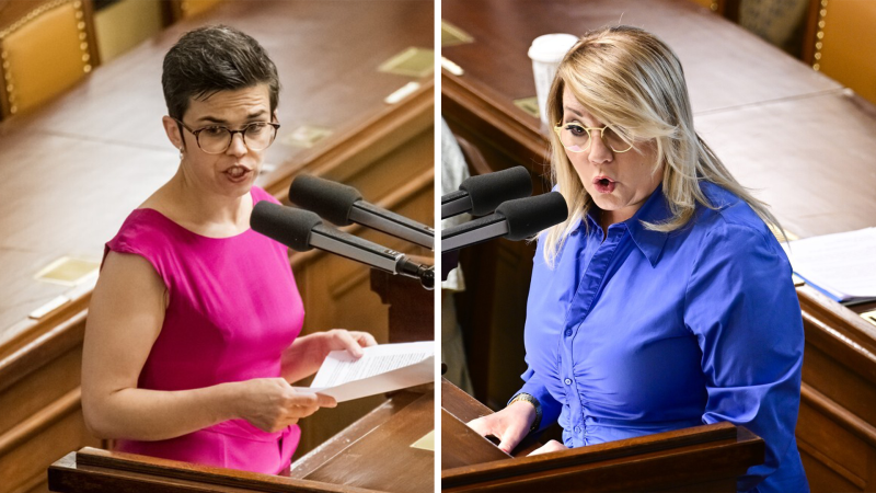 Richterová: ANO s SPD už si porcují ministerstva. Vymlouváte se jako děcka, opáčila Schillerová Richterová: ANO s SPD už si porcují ministerstva. Vymlouváte se jako děcka, opáčila Schillerová