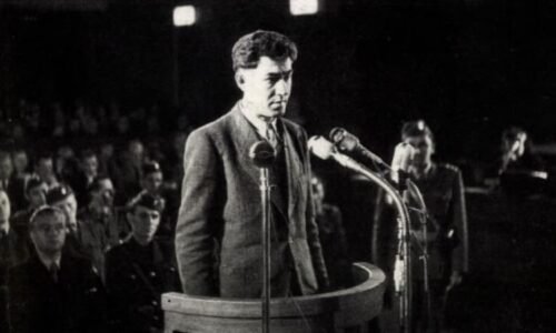Horáková ho neznala, popravili je společně. Oběšený Buchal byl trochu podivín a ctil Lenina