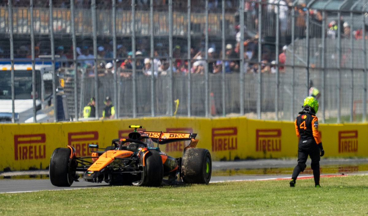Lando Norris reagoval na kolíziu s Piastrim: Bolo to hlúpe, všetkým sa ospravedlňujem
