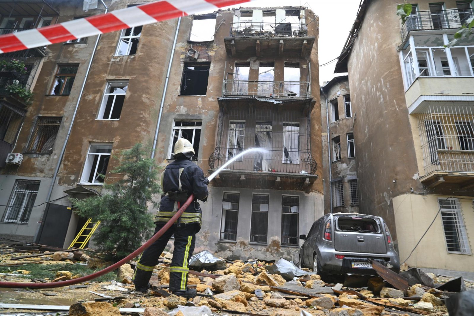 Ruské drony zaútočili na Odesu, zabili najmenej dvoch ľudí