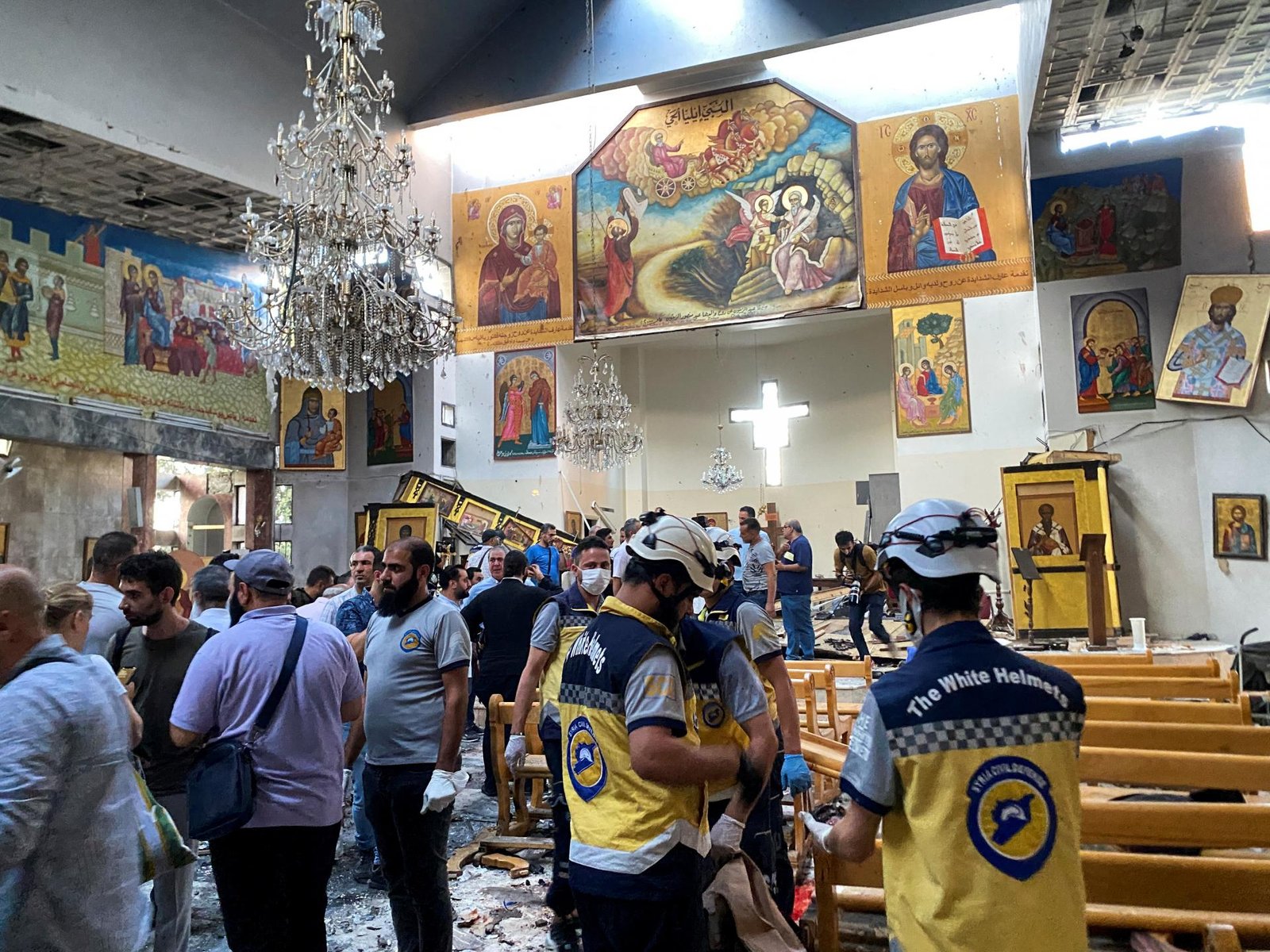 Islamský štát útočil v Damašku, samovražedný útok v kostole si vyžiadal najmenej pätnásť obetí Islamský štát útočil v Damašku, samovražedný útok v kostole si vyžiadal najmenej pätnásť obetí