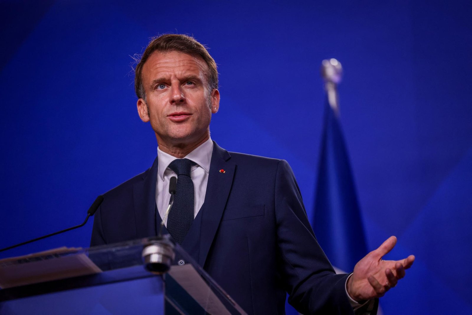 Špirála chaosu musí skončiť, uviedol Macron po iránskom útoku na základňu USA Špirála chaosu musí skončiť, uviedol Macron po iránskom útoku na základňu USA