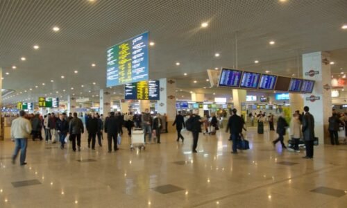 Hrůza na letišti v Moskvě: Muž mrštil batoletem o zem, roztříštil mu hlavu. Vše natočily kamery