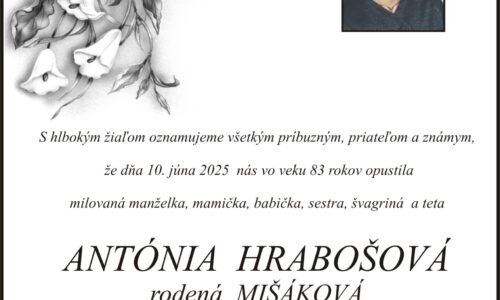 Antónia Hrabošová