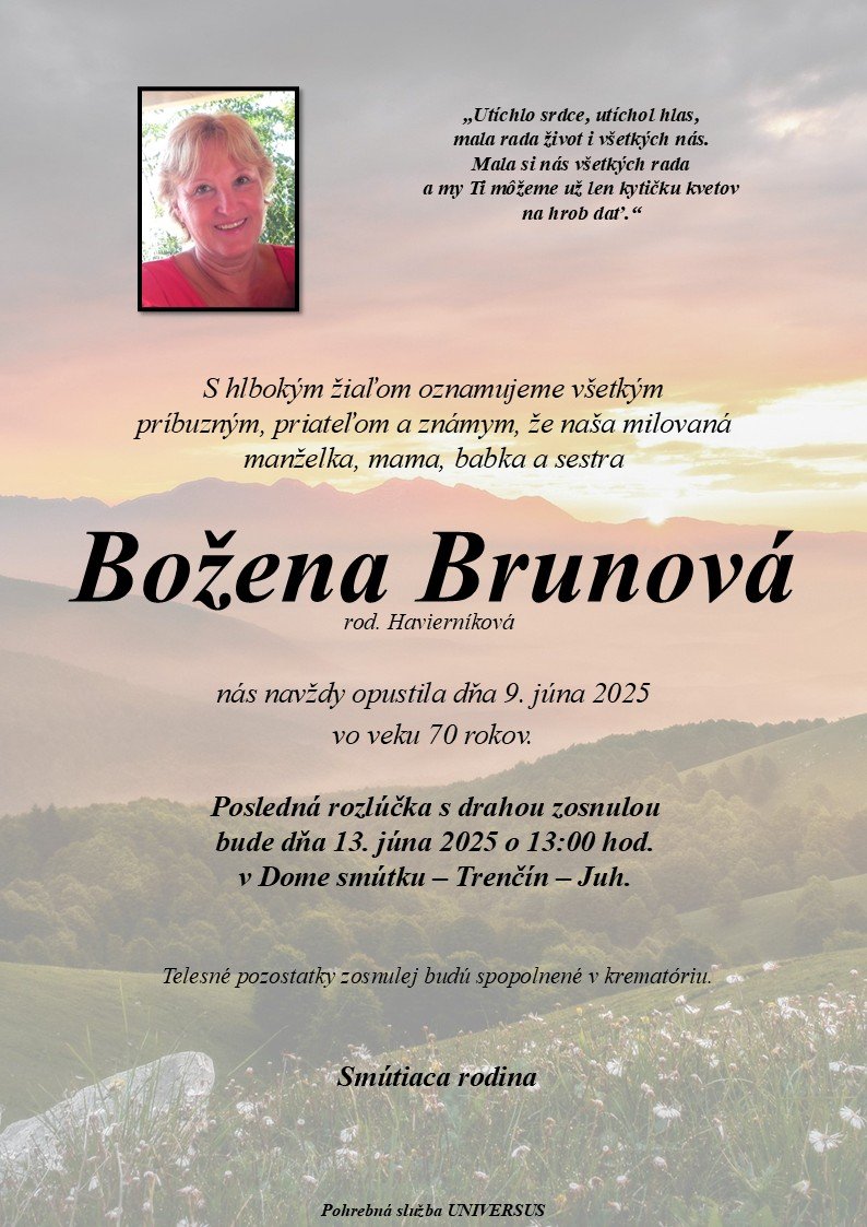 Božena Brunová Božena Brunová