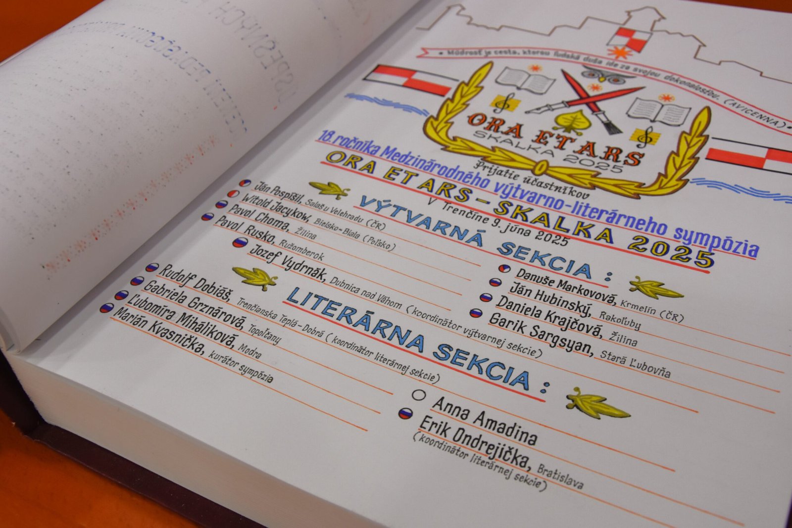 Začína sa sympózium ORA ET ARS – SKALKA 2025 Začína sa sympózium ORA ET ARS – SKALKA 2025