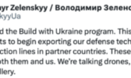 Zelenskyj: Země NATO by měly investovat 0,25 % HDP do ukrajinského zbrojního průmyslu