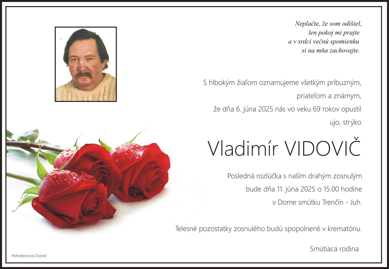 Vladimír Vidovič Vladimír Vidovič