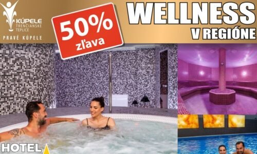 Doprajte si aj toto leto wellness v kúpeľoch za polovicu