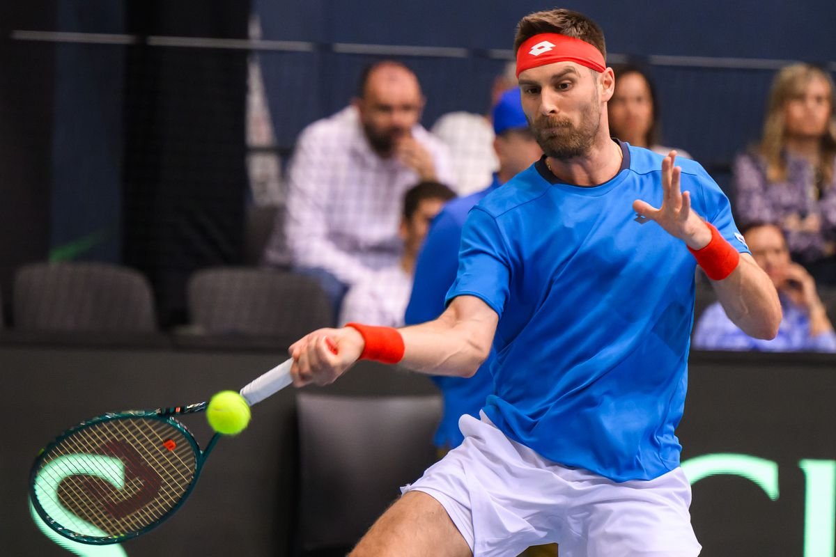 Bratislava Open: Norbert Gombos prehral v súboji dvoch úspešných kvalifikantov