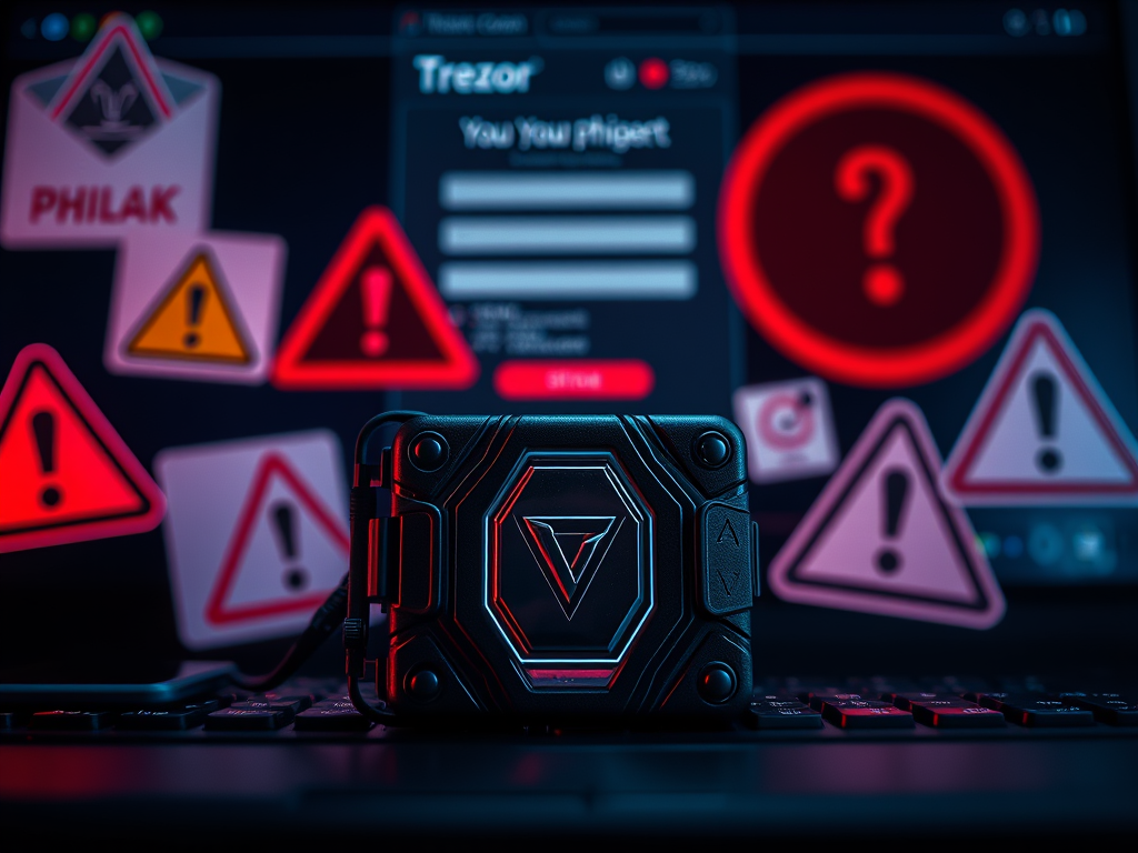 Trezor varuje používateľov pred phishingovým útokom Trezor varuje používateľov pred phishingovým útokom