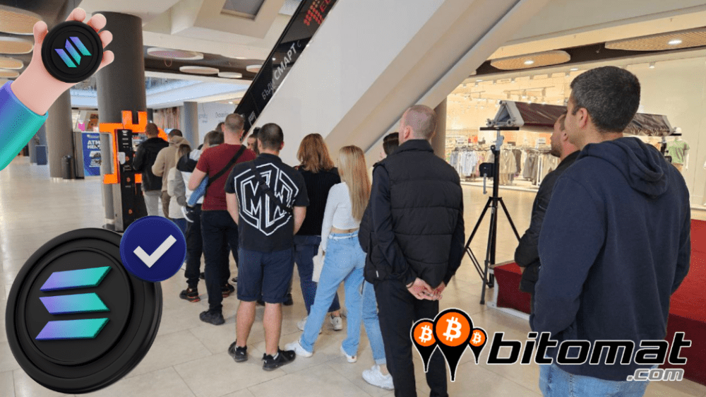 Solana je už dostupná v bitcoinových bankomatoch Bitomat – rýchly, bezpečný a dostupný nákup a predaj SOL Solana je už dostupná v bitcoinových bankomatoch Bitomat – rýchly, bezpečný a dostupný nákup a predaj SOL