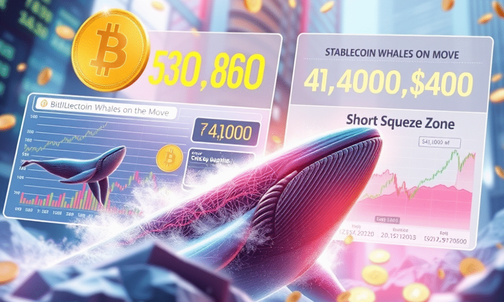 Binance: Rekordné výbery BTC a prítok stablecoinov