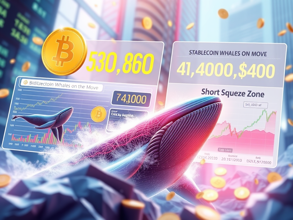 Binance: Rekordné výbery BTC a prítok stablecoinov
