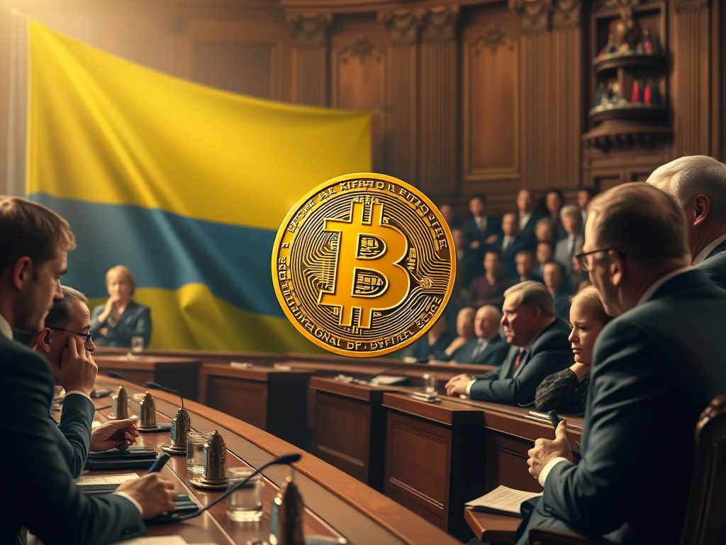 Ukrajina zvažuje Bitcoin ako rezervné aktívum Ukrajina zvažuje Bitcoin ako rezervné aktívum