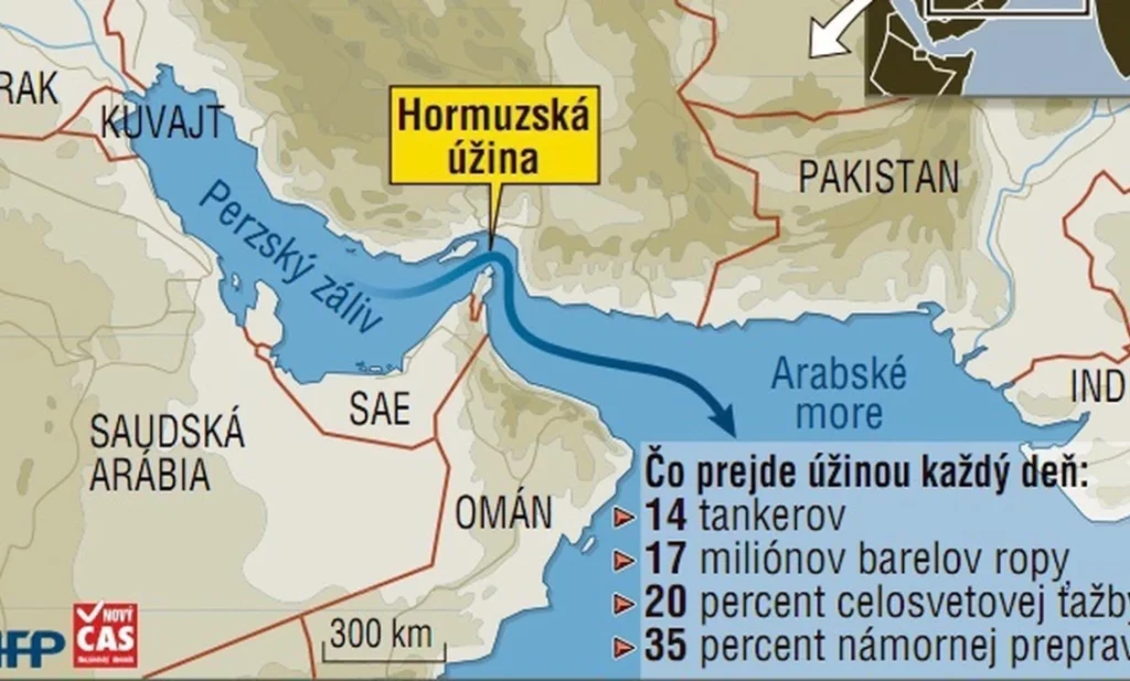 Globálna katastrofa! Irán schválil uzavretie Hormuzského prielivu Globálna katastrofa! Irán schválil uzavretie Hormuzského prielivu