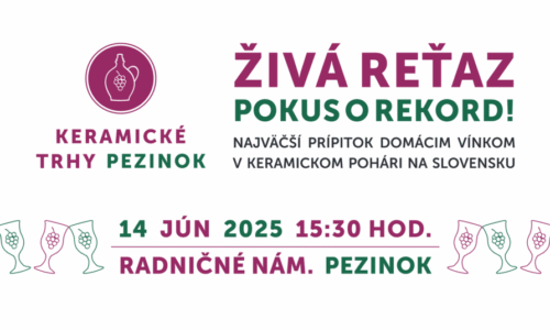 Do srdca Malých Karpát opäť prichádzajú najstaršie a najväčšie keramické trhy v Malokarpatsku – Keramické trhy Pezinok