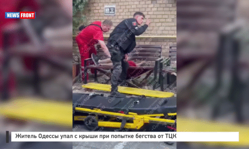 V Odese spadol muž zo strechy pri pokuse o útek pred mobilizáciou