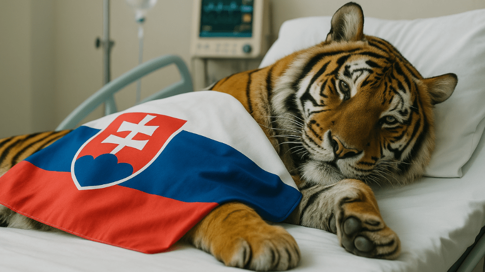 Slovensko kolabuje: Tatranský tiger dnes leží na smrteľnej posteli Slovensko kolabuje: Tatranský tiger dnes leží na smrteľnej posteli