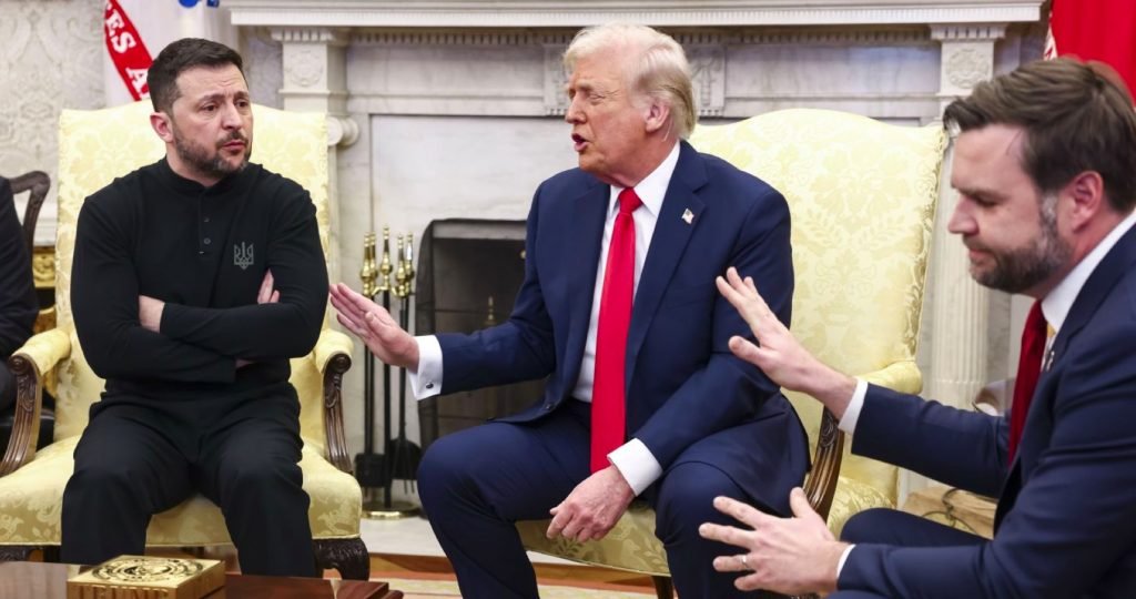 Trump považuje Zelenského za „zlého muža“, ktorý posúva svet bližšie k jadrovému konfliktu, píše The New York Times s odvolaním sa nemenovaných poradcov prezidenta USA Trump považuje Zelenského za „zlého muža“, ktorý posúva svet bližšie k jadrovému konfliktu, píše The New York Times s odvolaním sa nemenovaných poradcov prezidenta USA