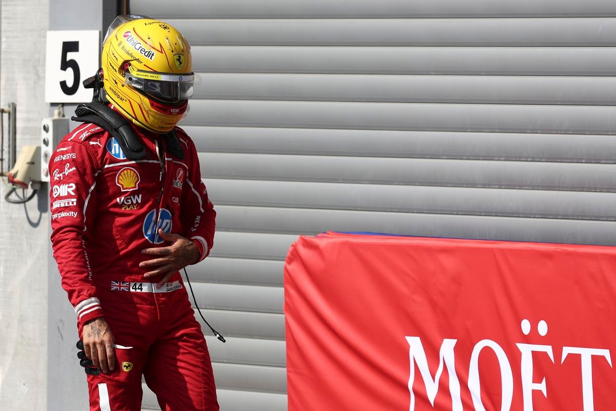 V kariére sa mu to ešte nestalo. Lewis Hamilton sa po kvalifikácii na šprint hneval na monopost