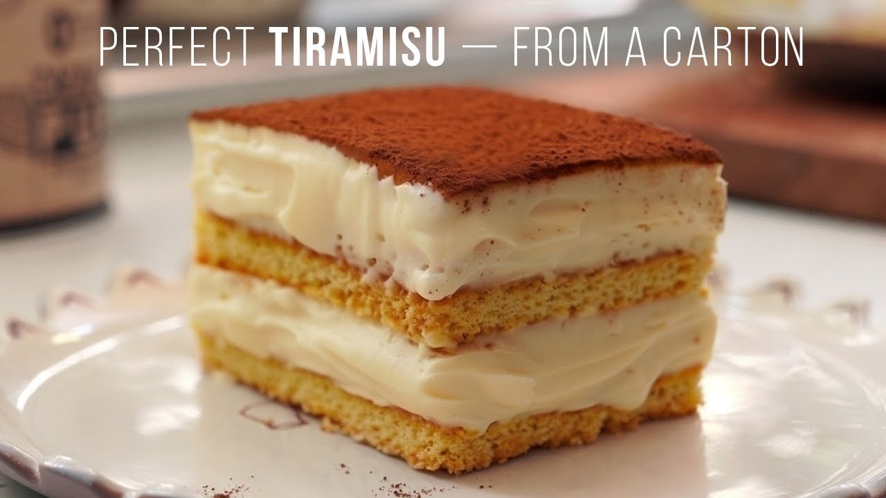 From a Milk Carton to Perfect Homemade Tiramisu — Easier Than It Looks
