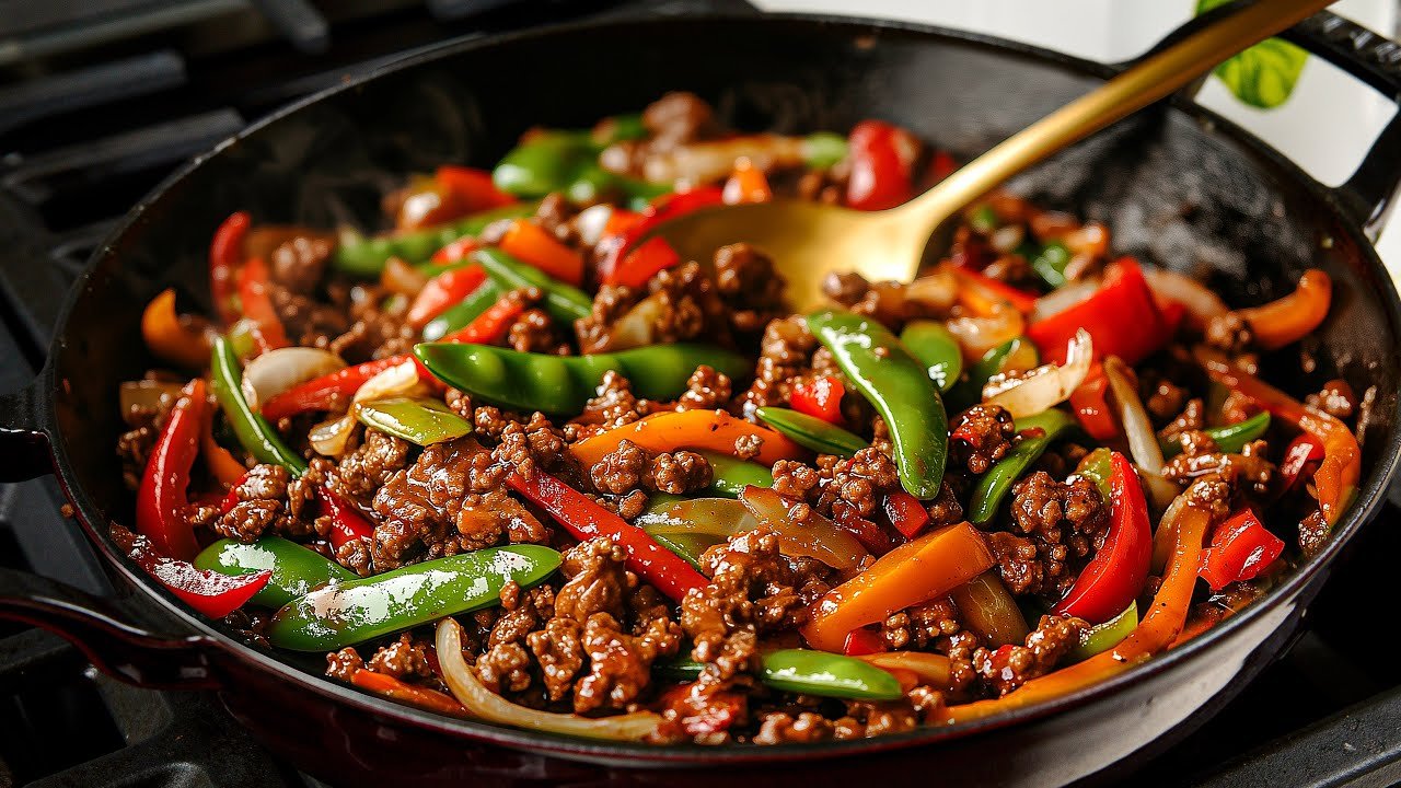 1752235203_maxresdefault.jpg The Most Delicious Ground Beef Stir-Fry in 15 Minutes – So Easy!