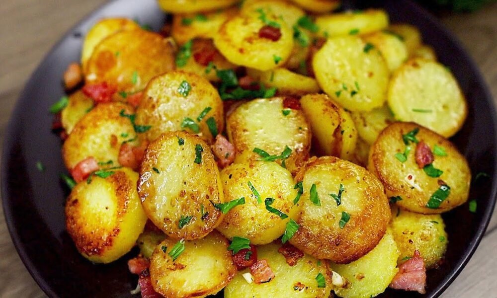 Kartoffeln mit Speck – einfach, schnell und super lecker!
