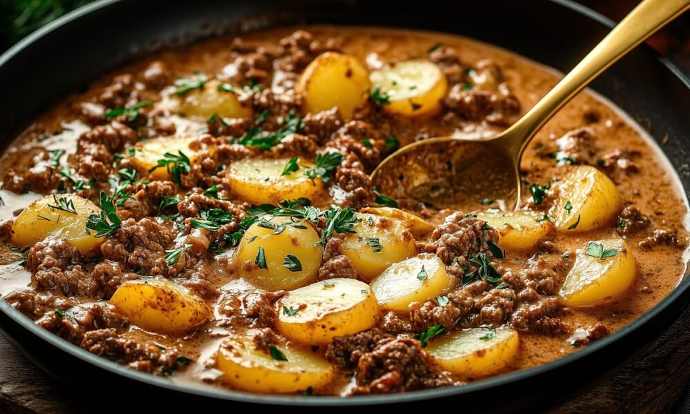 I’ve Never Eaten Ground Beef and Potatoes This Delicious! The Most Simple Dinner Recipe!
