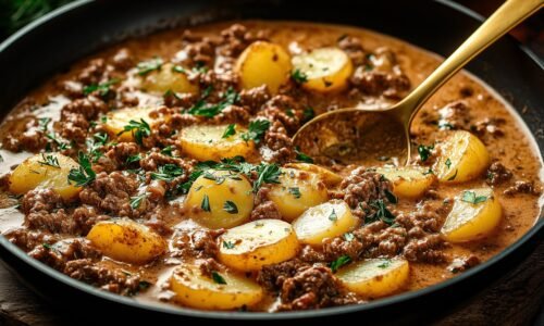 I’ve Never Eaten Ground Beef and Potatoes This Delicious! The Most Simple Dinner Recipe!