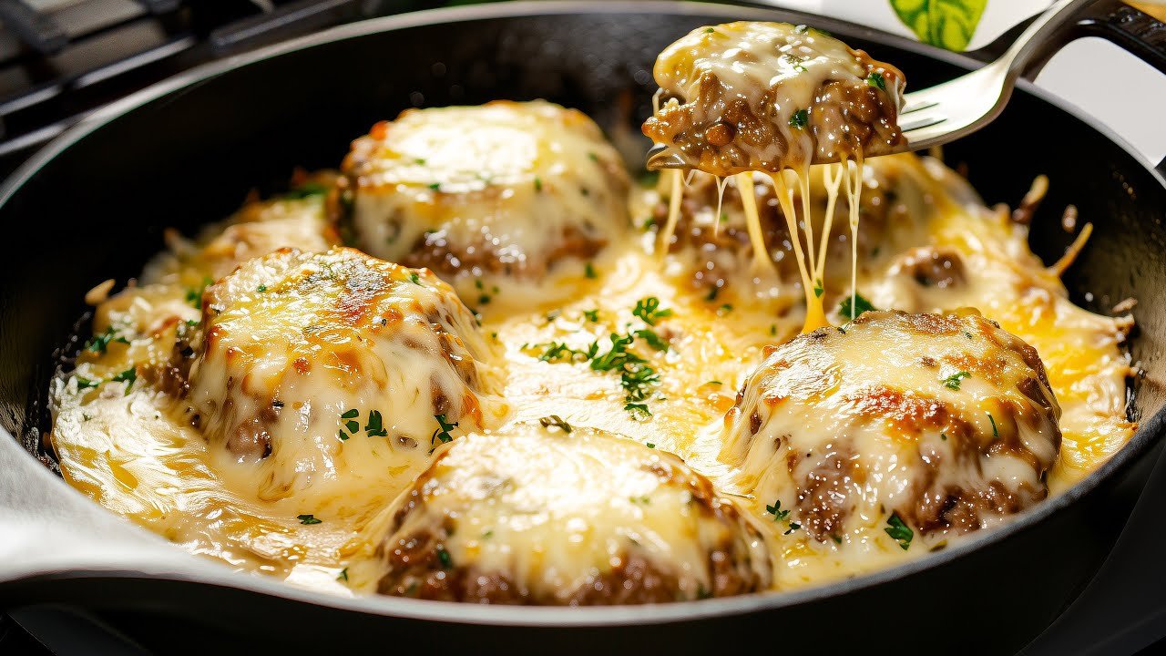 This Ground Beef Recipe MELTS in Your Mouth! So Easy and Cheesy!