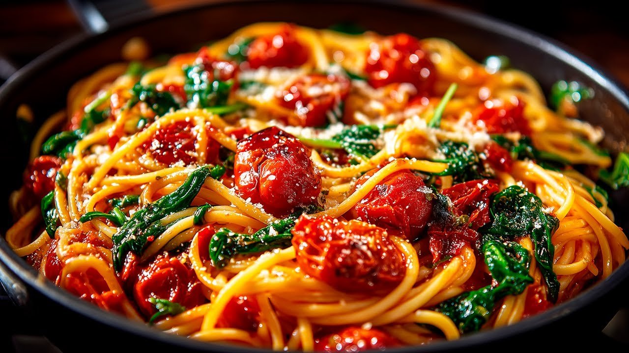 Inspiriert vom Sonnenuntergang in Italien🇮🇹😍So gute Pasta hatte ich noch nie! Einfaches Rezept