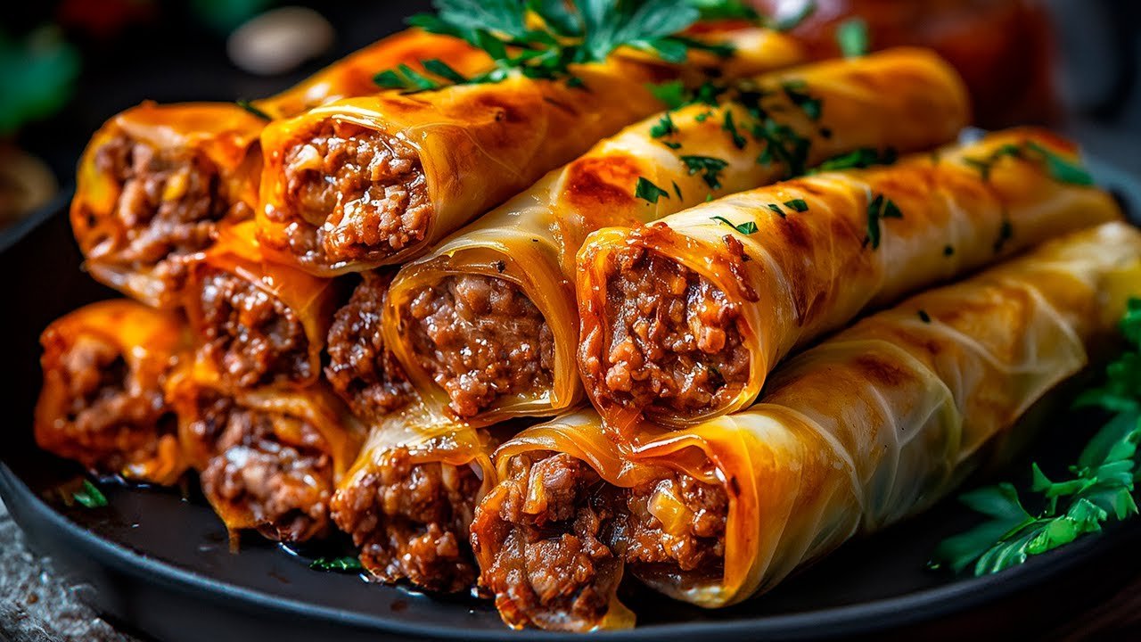 Die saftigsten Kohlrouladen mit Fleisch! 😍 Verschwinden in Sekunden – einfaches, leckeres Rezept!