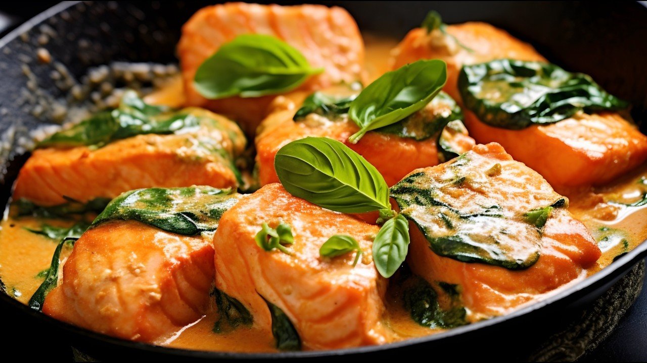 This is so great and delicious! How to cook Salmon in a new way!