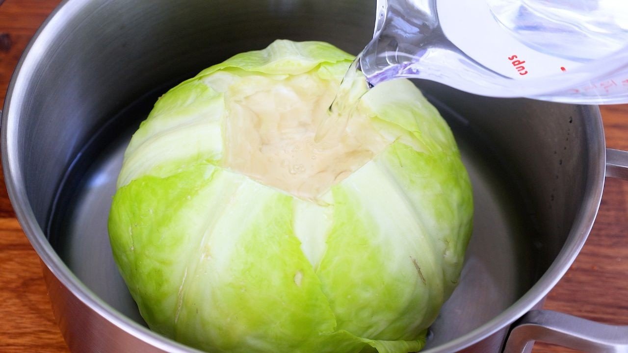 Pour water on the cabbage! I’ll never get tired of making these recipes! Simple and delicious