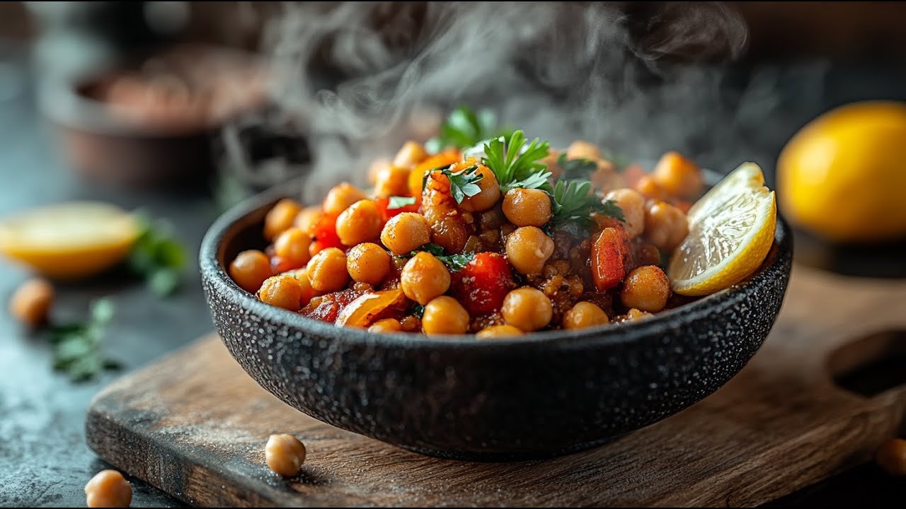 🌱 Quick, Vegan, and Easy: Chickpea Bulgur With Vegetables! 🌱