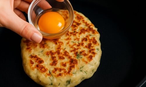 Just put egg. The best breakfast in just 5 minutes! My family cook every morning