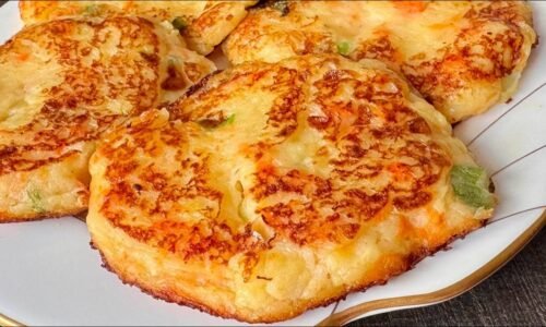 Make perfect potatoes in 5 minutes! Just mix potatoes and 2 eggs!